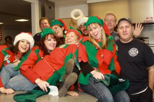 "Did somebody call the Fire Department?"